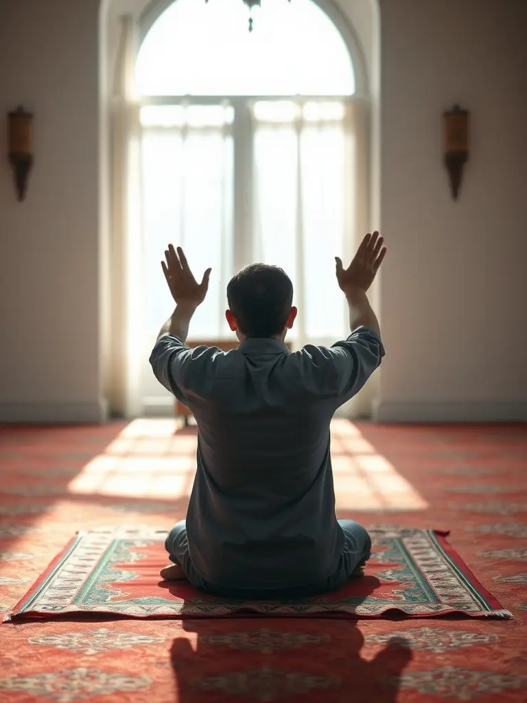 A person using incense during prayer, symbolizing the enhancement of spiritual practices and connection to faith.